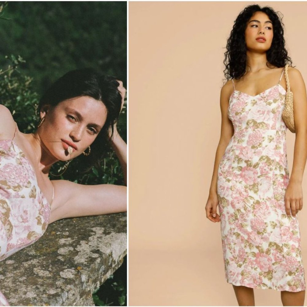 Rouje Dress - Robe FLORA, Size 36 (Almost New, Only Worn Once)